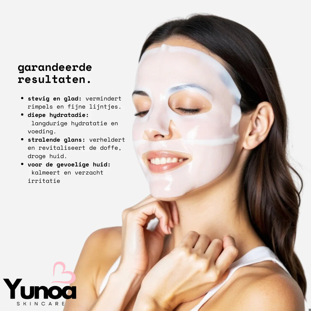 bio-collageen masker | Direct Stralend Resultaat